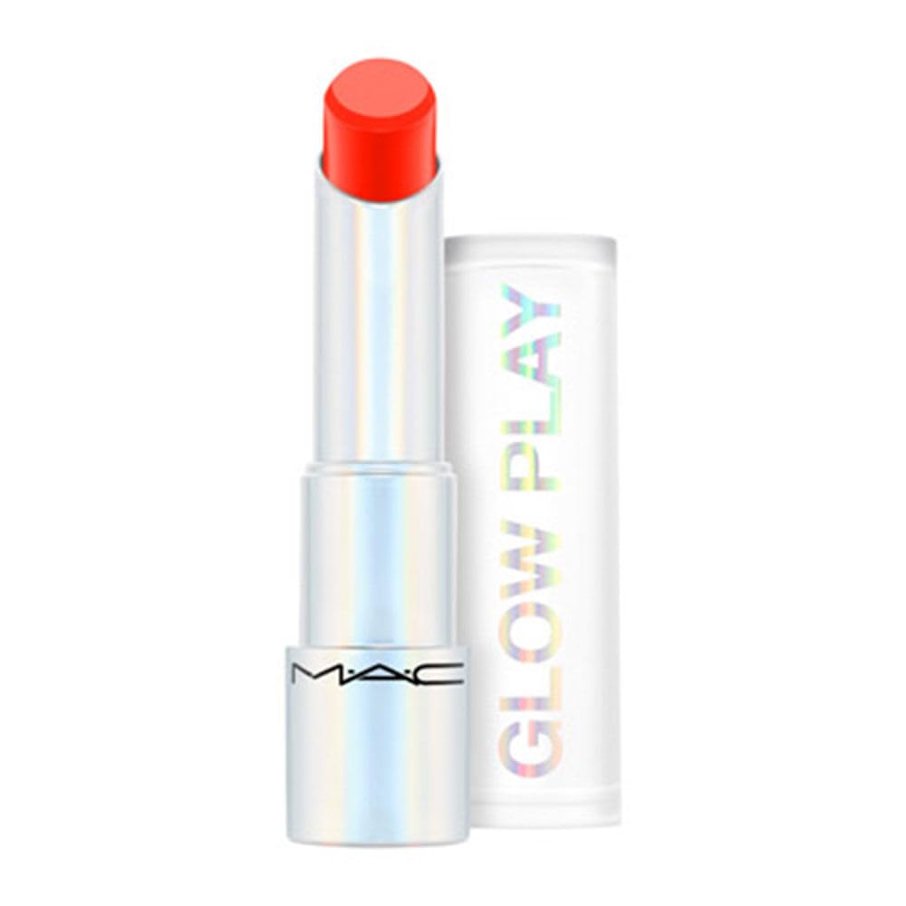 MAC Glow Play Lip Balm - 453 Rouge Awakening (red) .12 Oz / 3.6 g