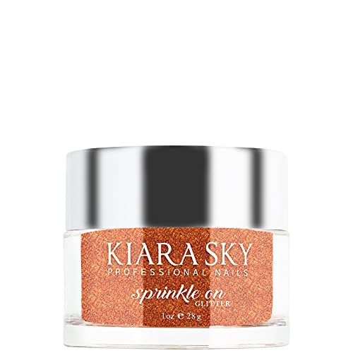 Kiara Sky Nail Art 3D Glitter 1 oz | Sprinkle On Collection | Mix with Acrylic, Gel Polish or dip Powder | Zero Fox Given Beauty & Personal Care KIARA SKY