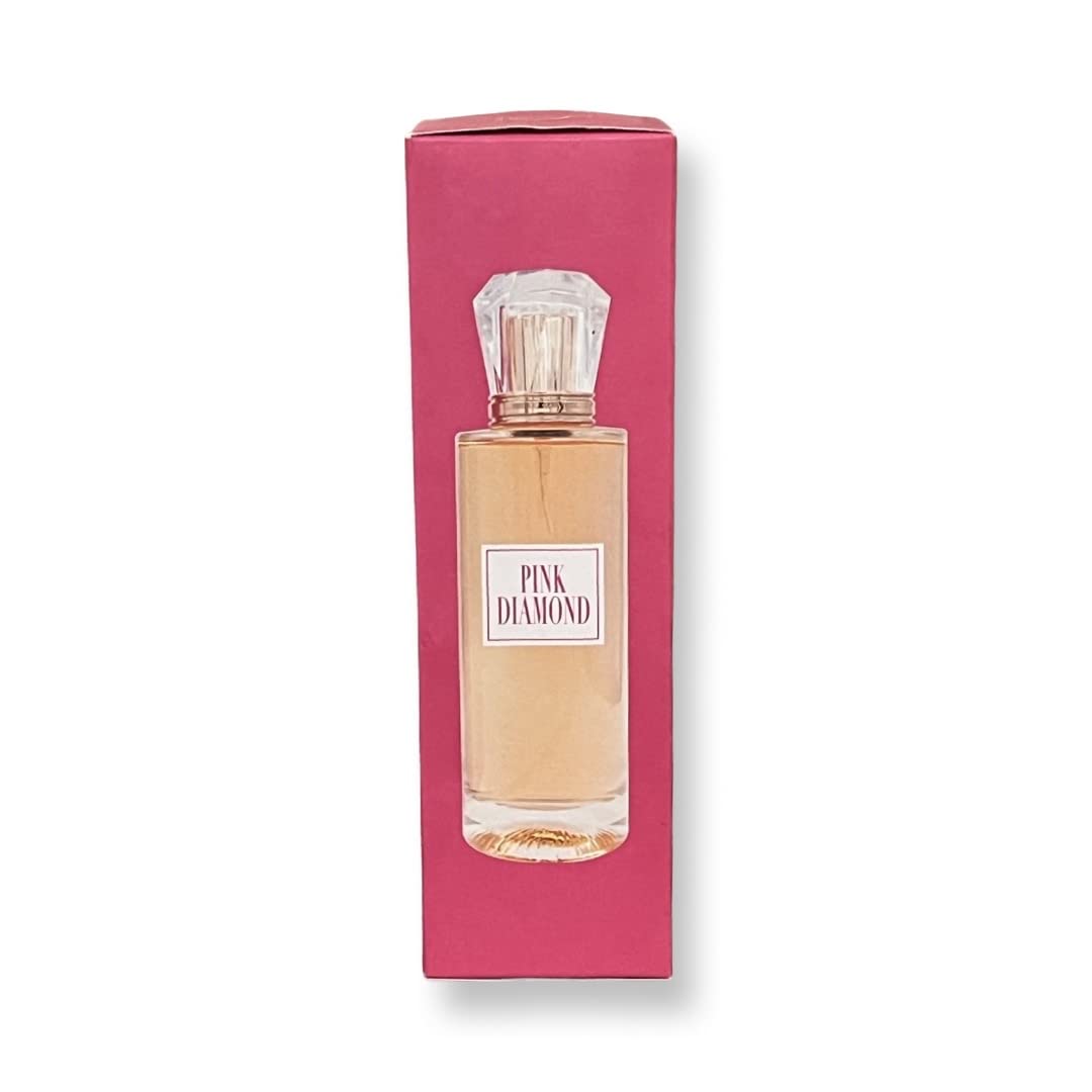United Scents Pink Diamond Eau de Parfum for Women | 3.4 Fl Oz | Top Notes: Orange, Aldehyde and Lily