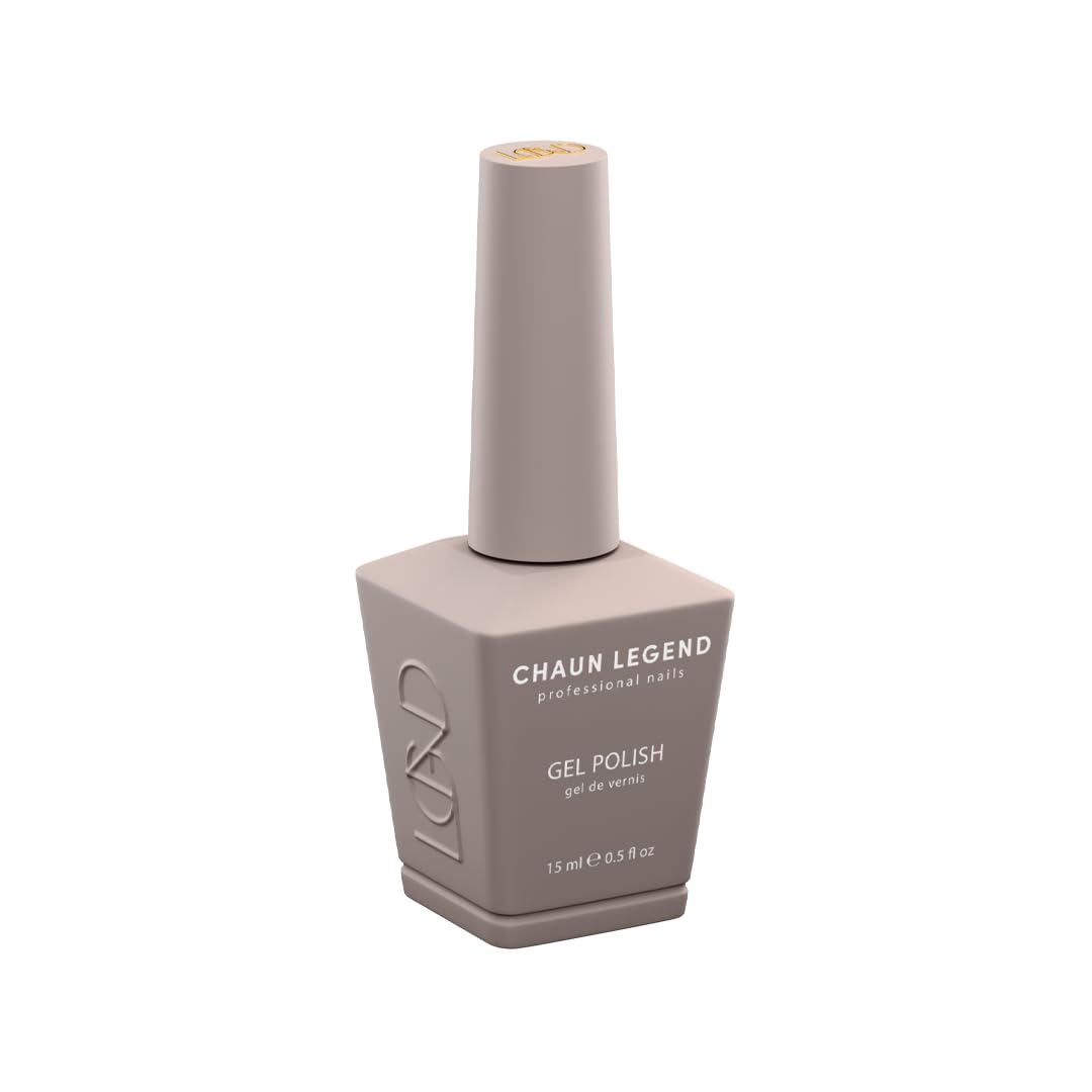 Chaun Legend Gel Nail Polish | Soft Exposure LG5191 (taupe nude) | Soak Off UV LED Cure Gel Polish High Gloss 15ml Beauty & Personal Care Chaun Legend Professional Nails