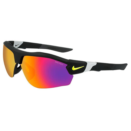 Nike Show X3 Rectangular Sunglasses, Matte Black, 72/9/130