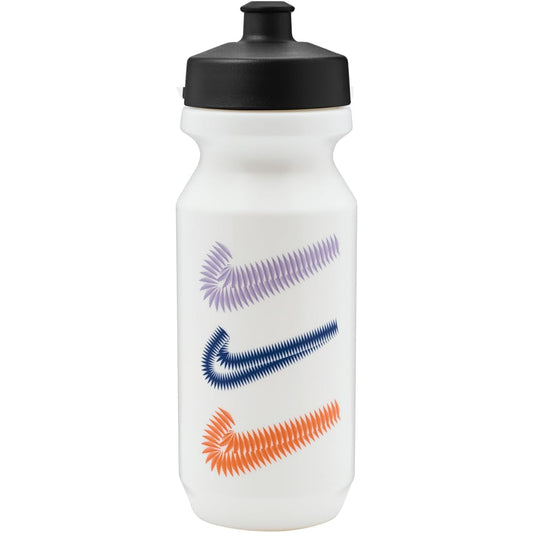 Nike Graphic Big Mouth Swoosh Water Bottle 2.0 22oz Sail/Black/Hydrangeas/Game Royal/Safety Orange