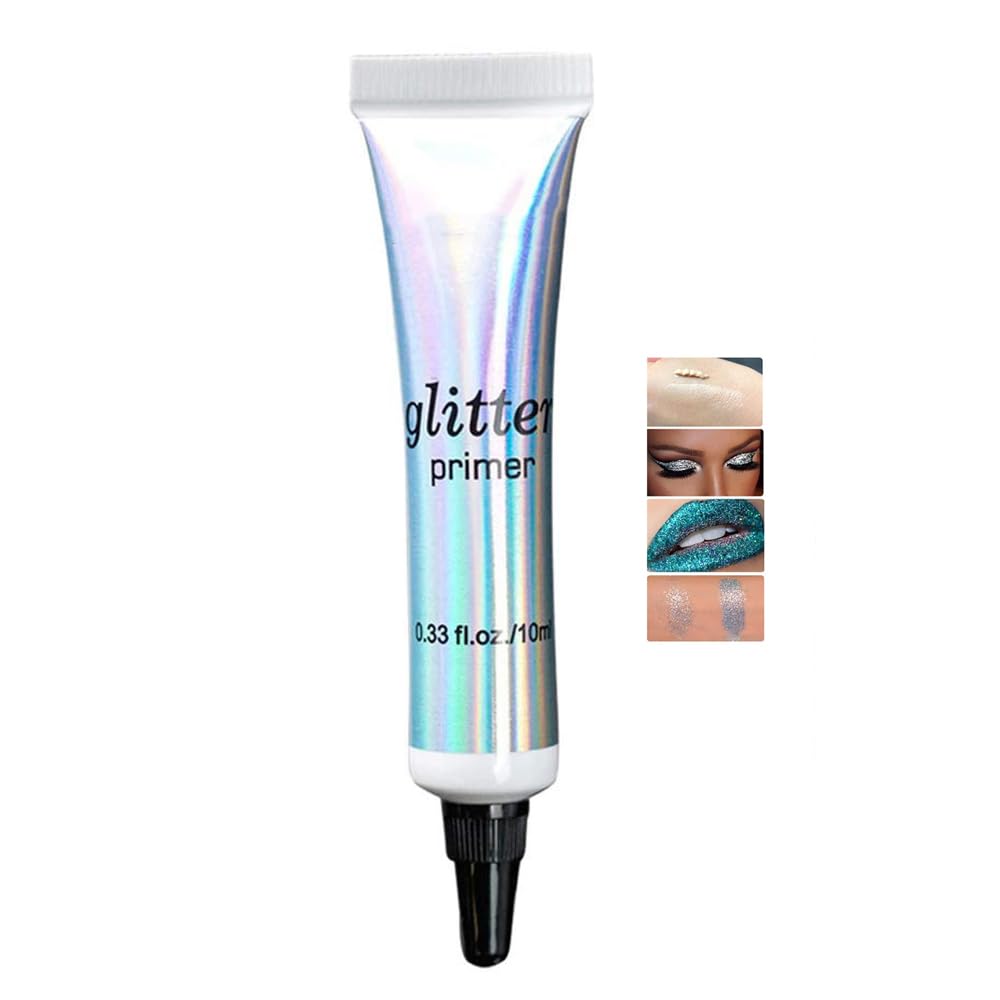AKARY Mini Body Face Lip Eye Makeup Glitter Primer Long Lasting Eye Shadow Color Special Base for Make up Christmas Party New Year Cosmetics Glue