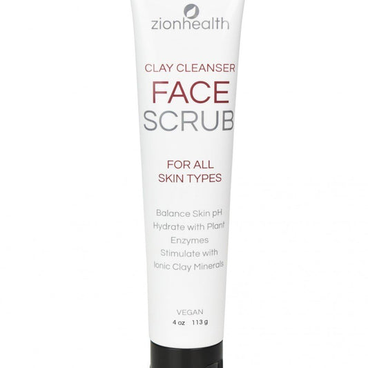 Adama Face Scrub Zion Health 4 oz Tube