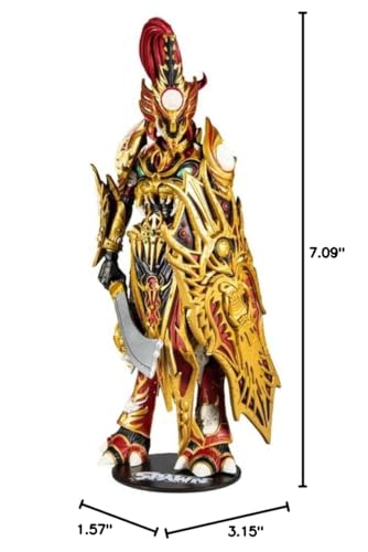 Mcfarlane Toys, Spawn Comic Deluxe Designer Edition 7-inch Mandarin Spawn Action Figure with 22 Moving Parts, Collectible DC Figure with Accessories…