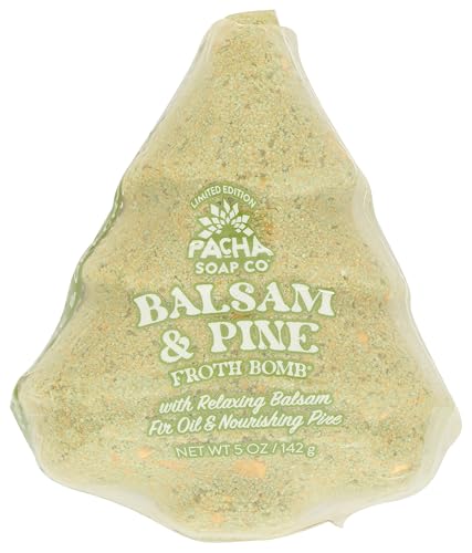 PACHA SOAP Balsam & Pine Froth Bomb, 5 OZ