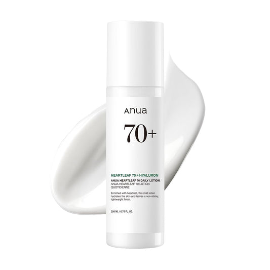 Anua Heartleaf Daily Lotion, Lightweight Face Moisturizer with Hyaluronic Acid, Gentle & Calming Face Cream for Soothing, Hydration, & Moisture Beauty and Personal Care ANUA Default Title