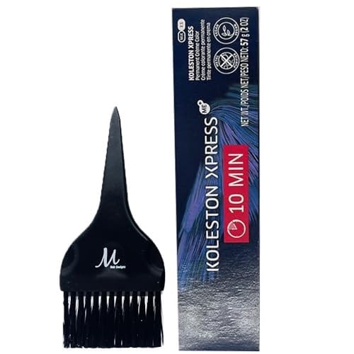 Koleston Xpress 9/-9/N Very Light Blonde/Neutral Permanent Hair Color | Koleston Express 10-Minute Gray Coverage and M Hair Designs Tint Brush Beauty & Personal Care M Hair Designs