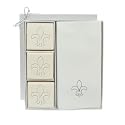 Carved Solutions Eco Luxury Courtesy Gift Set-S-Fleur-De-Lys Soap Beauty & Personal Care Carved Solutions