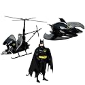 McFarlane Toys - DC Super Powers Batman with Batwing and Whirlybat, 3pk, Gold Label, Amazon Exclusive