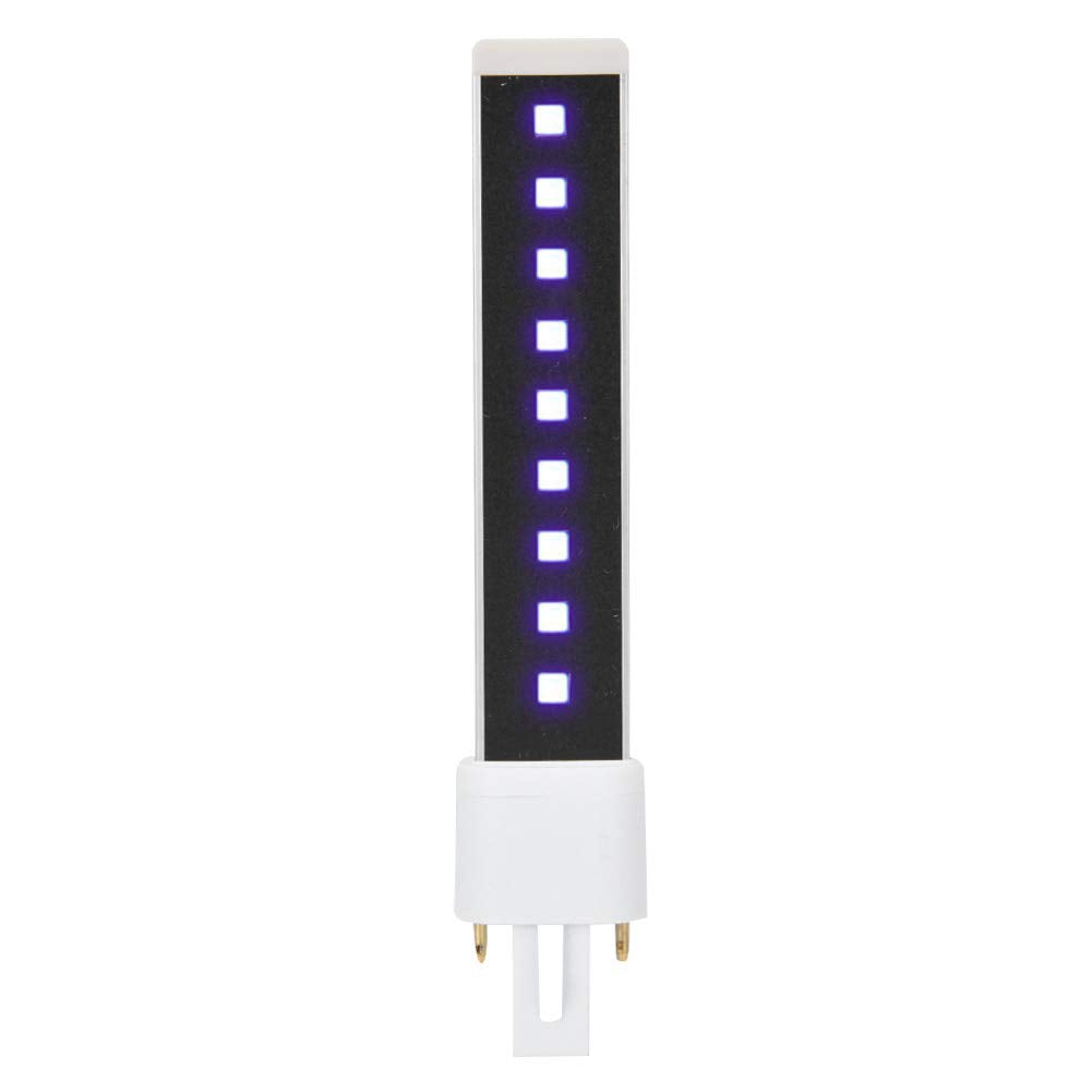 riteu 365+405Nm 9W Uv Double Light Bulbs - Lamp Bulb Tube for Electric Tubes Nail Art Uv Gel Curing Light,Nail for Curing Lamps Shop Professional Nail Beauty & Personal Care riteu