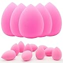 12 Pieces Professional Makeup Sponge Set,Latex Free Flawless Soft Setting Face Puffs,Beauty Sponge Blender Cosmetic Applicator