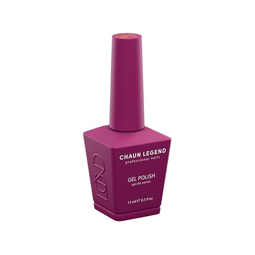 Chaun Legend UV Gel Nail Polish, 0.5 Ounce Long Lasting Salon Quality, Bubble Free Professional Manicures, Quick Dry High Shine, Rich & Wreckless Beauty & Personal Care Chaun Legend Professional Nails