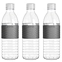 Copco Hydra 16.9 oz Tritan Water Bottle with Spill Resistant Lid & Non-Slip Sleeve, Set of 3 - BPA-Free, Dishwasher Safe, Fits Cup Holders, Great
