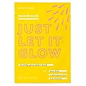 Patchology Moodmask Just Let It Glow Face Sheet Mask for Women & Men - Hydrating Facial Sheet Mask for Scarring, Clear & Healthy Skin w/Pear Fruit