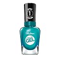 Sally Hansen Miracle Gel™, Combustealble, Long Lasting, Gel-Like Formula, No UV Lamp Needed, Blue Nail Polish Beauty & Personal Care Sally Hansen