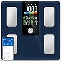 GE Smart Scale for Body Weight, BMI, Fat, Muscle Mass, Digital Bathroom Scales 500lbs Bluetooth 11.8" Large Platform Weighing Machine Health Monitor…