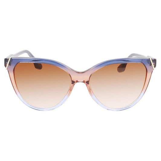 Victoria Beckham Unisex Sunglasses, 417 Blue/Sand/Azure, 57