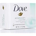 Dove Bar Soap for Sensitive Skin 3.17 oz (Pack of 3)