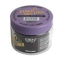 EBIN NEW YORK 24 Hour Edge Tamer - Extreme Firm Hold (6.09oz/ 180ml) - No Flaking, White Residue, Shine and Smooth texture with Argan Oil and Castor