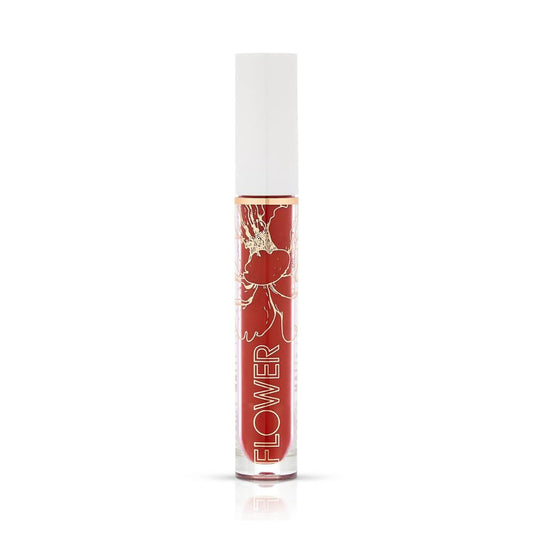 FLOWER BEAUTY Miracle Matte Liquid Lip Color - Vividly Bold & Creaseless Matte Liquid Lipstick, Comfortable All Day High Impact Makeup Color (Scarlett