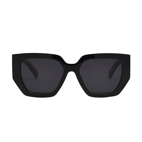 I-SEA Women's Sunglasses - Olivia (BLACK/SMOKE POLARIZED)