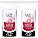 Olay Regenerist Micro-Exfoliating Wet Cleansing Cloths 30 Count (Pack of 2)