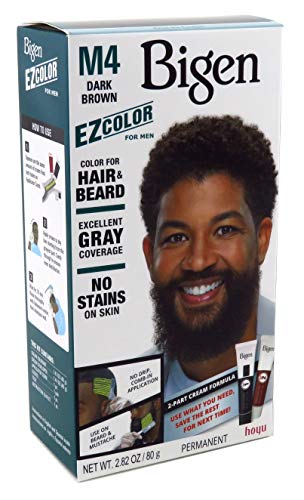 Bigen Ez Color For Men M4 Dark Brown Kit (Pack of 3)