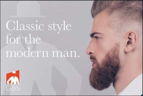 G.B.S Beard Care Razor kit, Beard Oil, Beard Brush, Sandalwood Beard Balm, Barber Scissors, Dressing Comb, MCT Mustache Comb and Razor Shavette Blades
