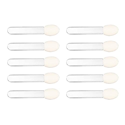10 Pcs Eyeshadow Applicator Eyeshadow Brush Makeup Tools, Dual Sides Eye Shadow Brushes Makeup Applicator Sponge and Attractive Disposable