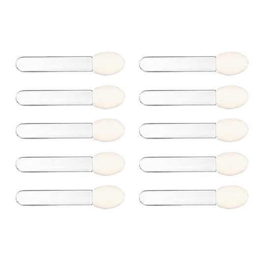 10 Pcs Eyeshadow Applicator Eyeshadow Brush Makeup Tools, Dual Sides Eye Shadow Brushes Makeup Applicator Sponge and Attractive Disposable