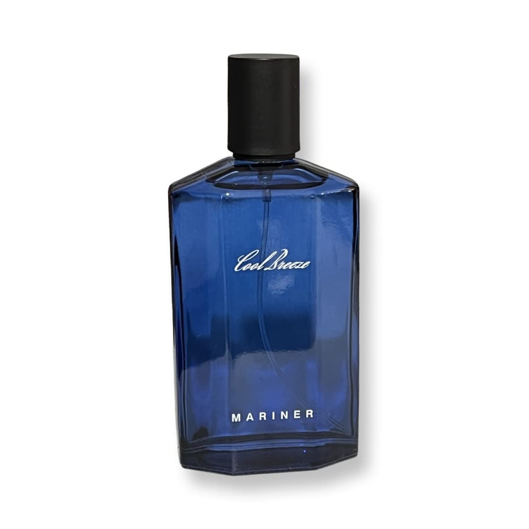 United Scents Cool Breeze MARINER Eau de Parfum for Men | 3.4 Fl Oz | Notes of Seawater, Spicy Rosemary and Fresh Mint
