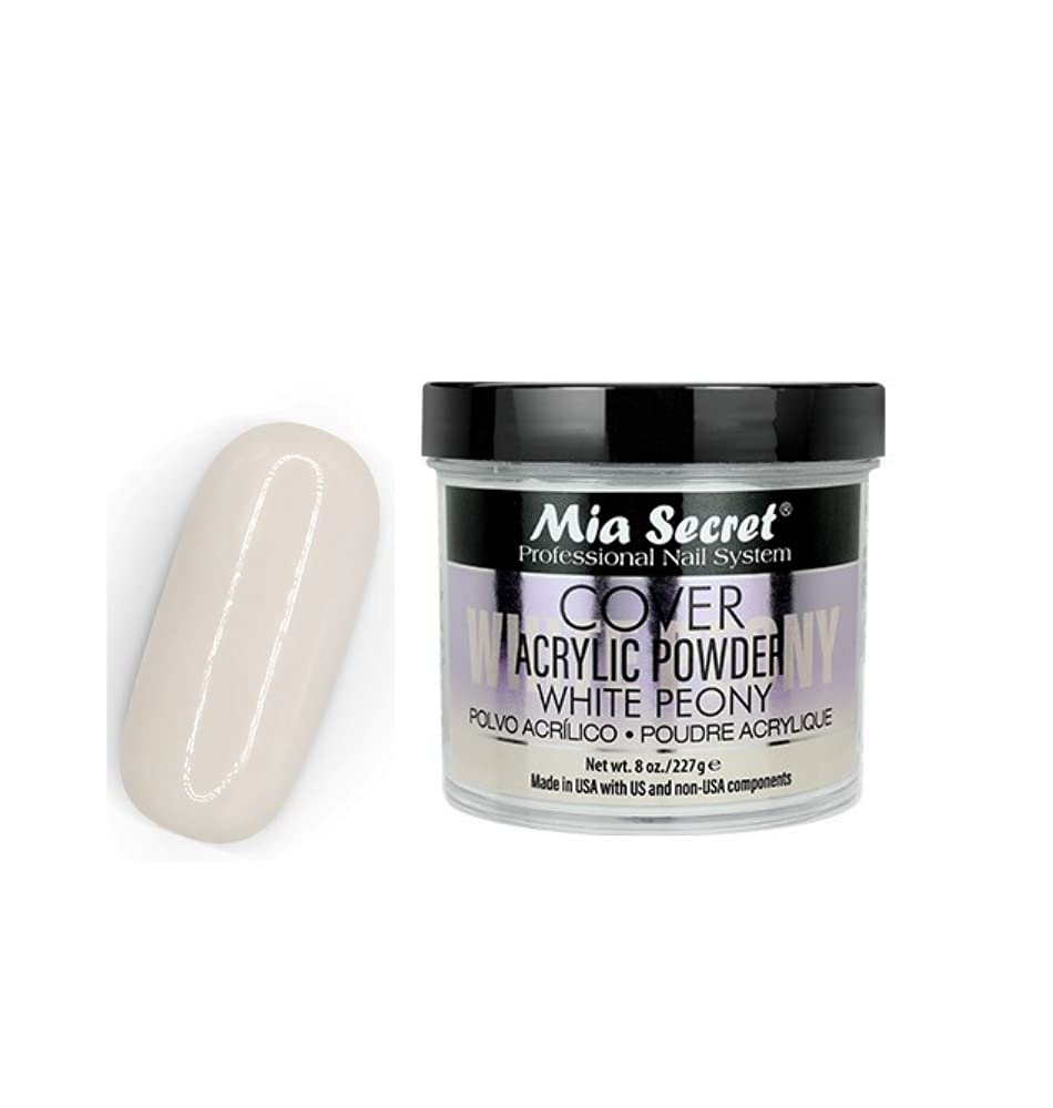 Cover White Peony Acrylic Powder Mia Secret (8 oz.) Beauty & Personal Care Mia Secret