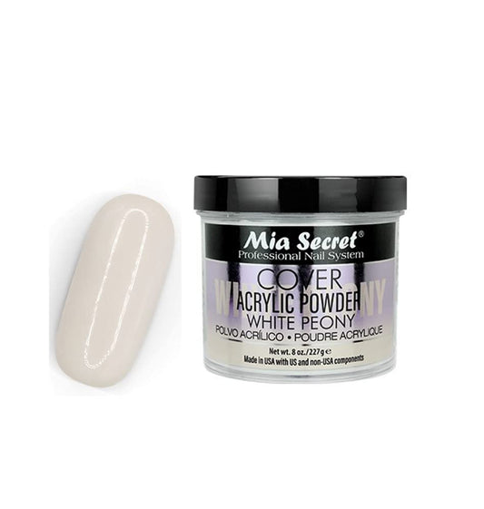 Cover White Peony Acrylic Powder Mia Secret (8 oz.) Beauty & Personal Care Mia Secret