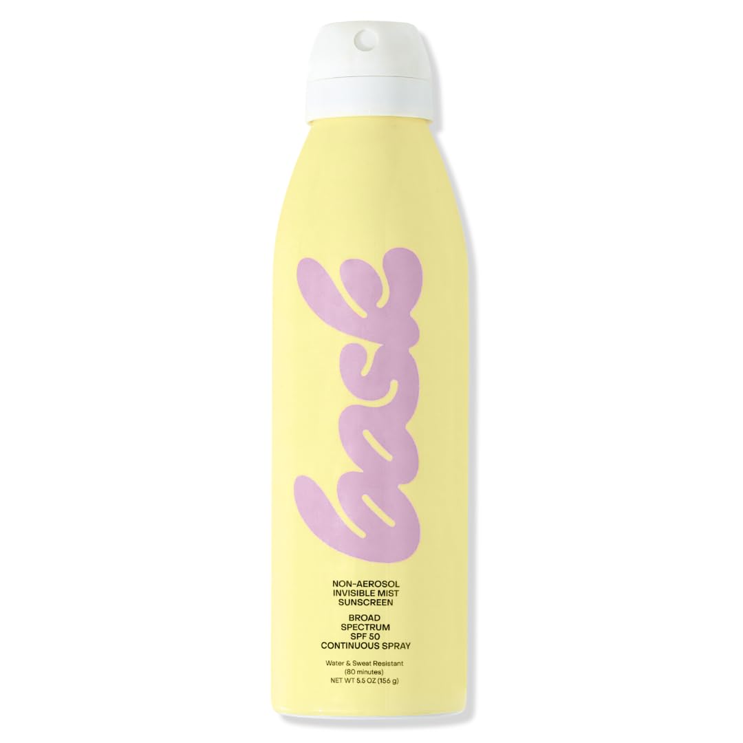 Bask SPF 50 Sunscreen Spray - Non-Aerosol, Broad Spectrum UVA/UVB Protection, Dermatologist Recommended, Moisturizing, Lightweight & Non-Greasy, 5.5 Beauty and Personal Care Bask Default Title