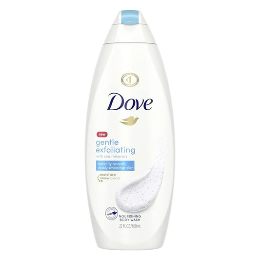Dove Body Wash Gentle Exfoliating 22 oz (2 count) Beauty & Personal Care Dove