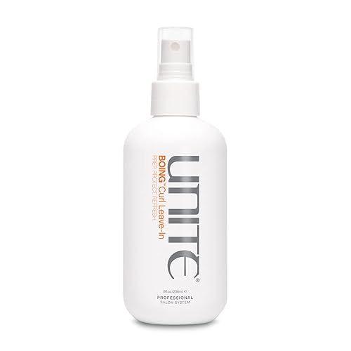 UNITE Hair - BOING Curl Leave-In - Lightweight Detangling Leave-In Conditioner for Curly Hair - Strengthens, Hydrates, and Protects from UV & Heat