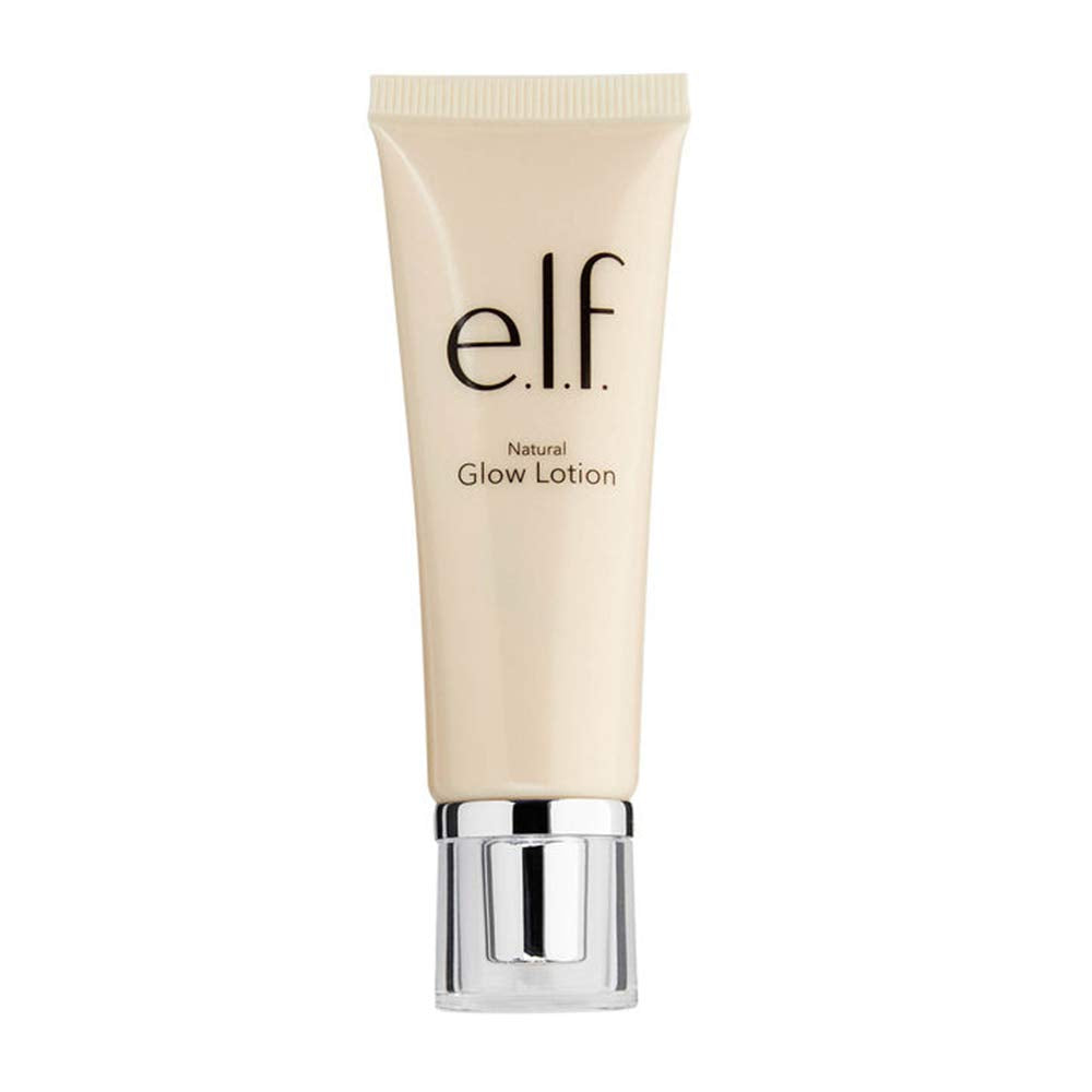 e.l.f. Beautifully Bare Natural Glow Lotion With Aloe, Luminous Gold, Net 0.85 Fl Oz