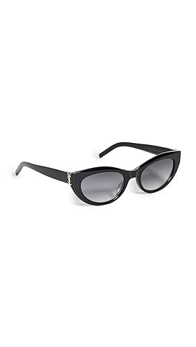 Saint Laurent Women's SL M115 Sunglasses, Black, One Size