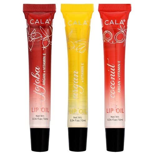 Feel Foxy LIP OIL TRIO: JOJOBA, ARAGON, COCONUT