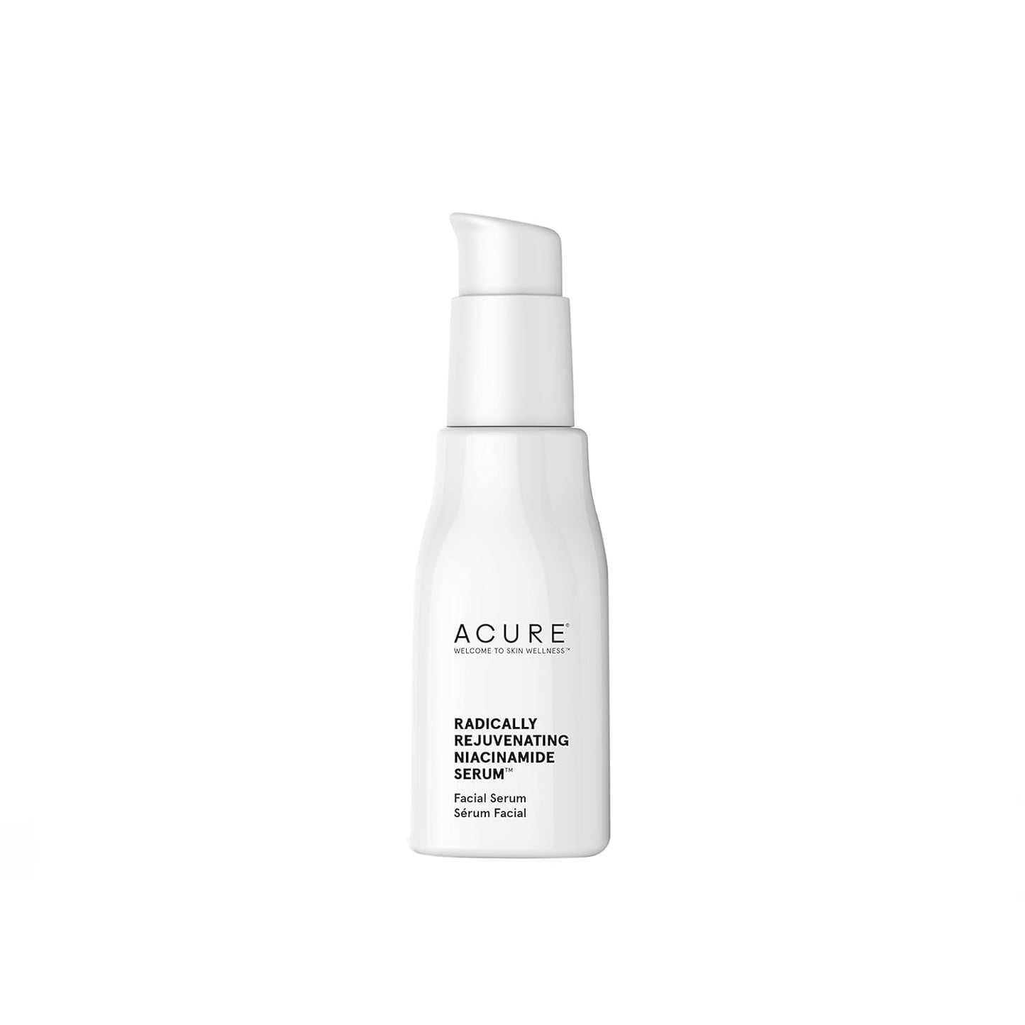 Acure Radically Rejuvenating Niacinamide Serum - Facial Anti-Aging Support Serum with Niacinamide, Hemp Seed Oil & Zinc PCA - Reduce Fine Line