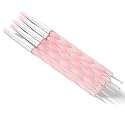Dual-ended Carving Sculptur Pen Set, Silicone Head Dotting Pen Manicure Nail Art Tool 5pcs Beauty & Personal Care Semme