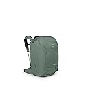 Osprey Sojourn Porter 46L Travel Backpack - Carry-On Compliant Luggage with StraightJacket Compression and Padded Laptop Sleeve - Durable Pack for International or Urban Travel, Koseret Green