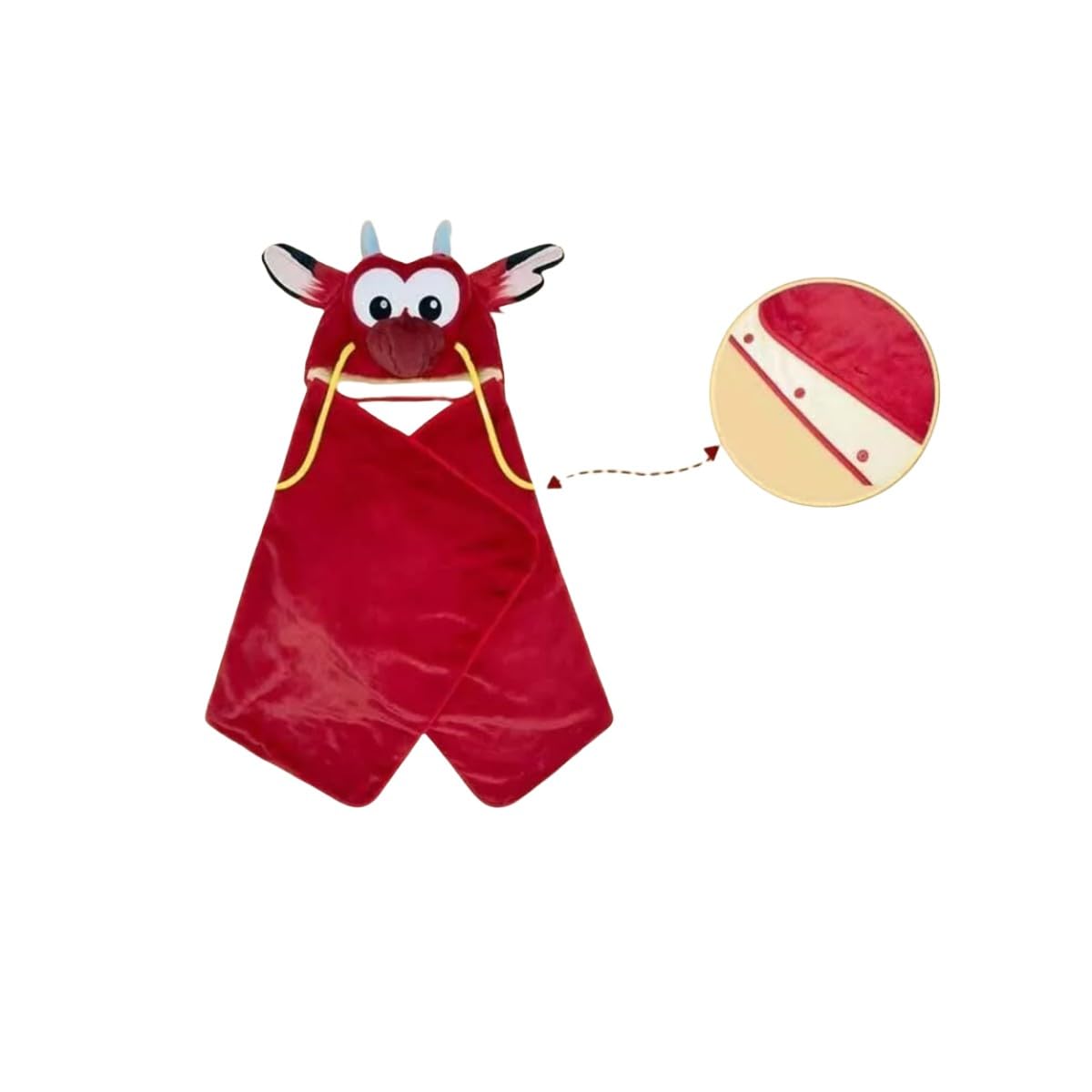 WINONDE New Year Dragon Mushu Winter Blanket Costume