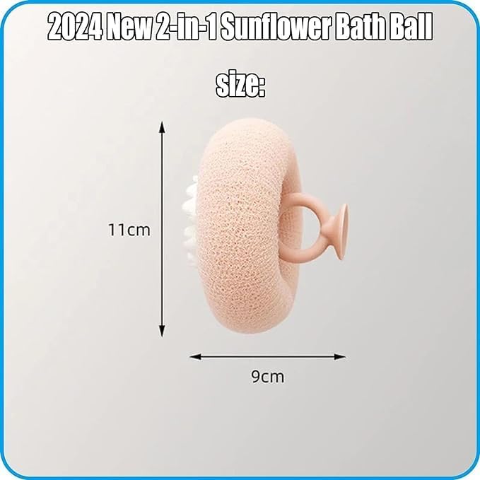 Suction Bath Ball/Bath Tool/Bath Brush/Bath Ball Back rub/Massage Beauty and Personal Care SDLION