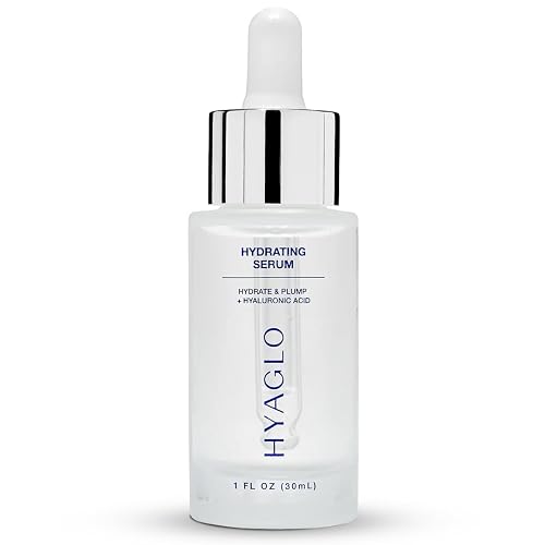 HYAGLO® Intense Moisture Hyaluronic Acid Hydrating Serum | Instant Skin Hydration | Topical Facial Treatment for Skin Dryness | Vegan-friendly Beauty & Personal Care HYAGLO