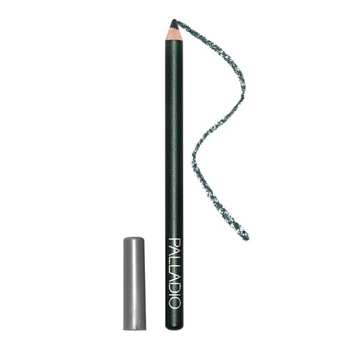 Palladio Wooden Eyeliner Pencil, Thin Pencil Shape, Easy Application, Firm yet Smooth Formula, Perfectly Outlined Eyes, Contour and Line, Long