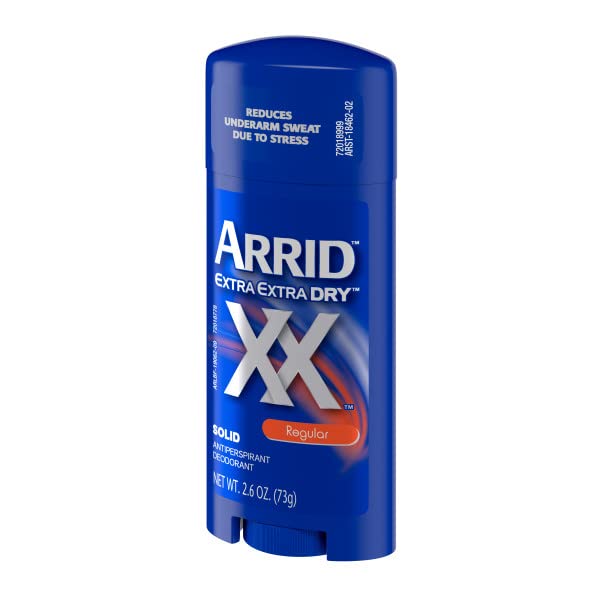 Arrid XX Extra Extra Dry Solid Antiperspirant Deodorant, Regular, 2.6 oz. (Pack of 12) Beauty and Personal Care Arrid