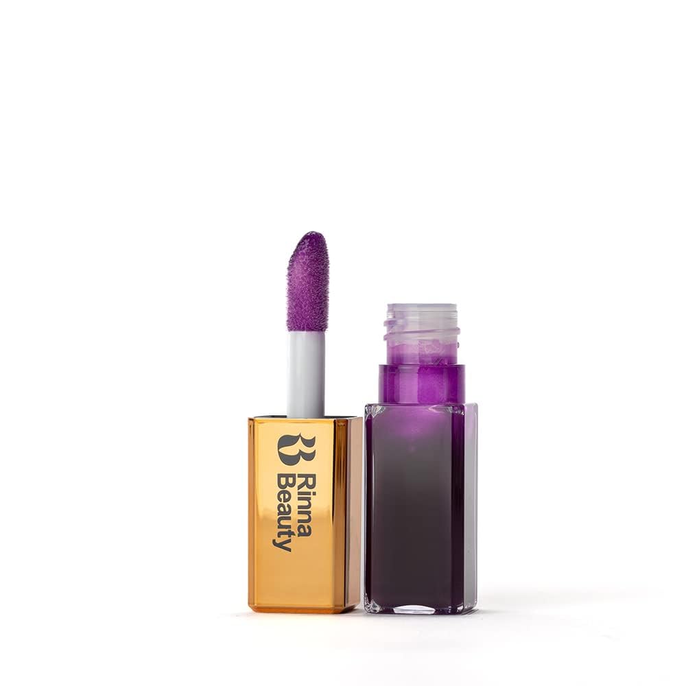 Rinna Beauty Larger Than Life Lip Plumping Oil - Royalty - Moisturizes & Hydrates Lips - Natural Plumping Over Time - Vegan, Cruelty-Free Beauty and Personal Care Rinna Beauty