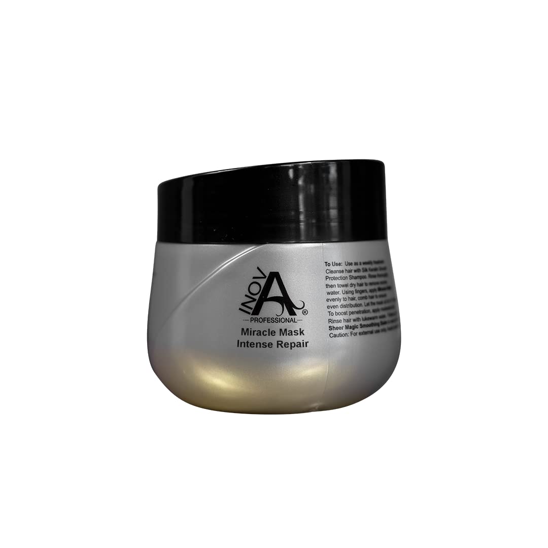 Inova Professional Madison Collection Smooth Protection Shampoo 11 oz. Smooth Hydration Conditioner 11 oz. Miracle Mask Intense Repair (Strong) 10.2